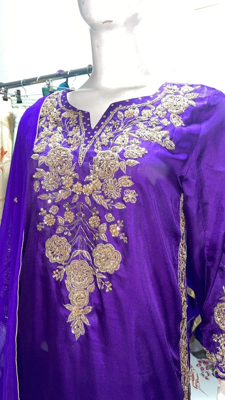 Purple Velvet Closeup